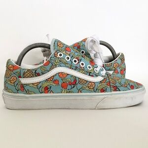 Mens 8/Womens 9.5 Vans Old Skool Fruity Baby Blue 500714 USED